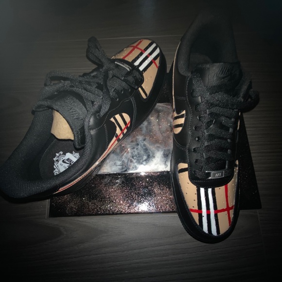 Nova Check Inspired Air Force 1’S - Picture 6 of 9